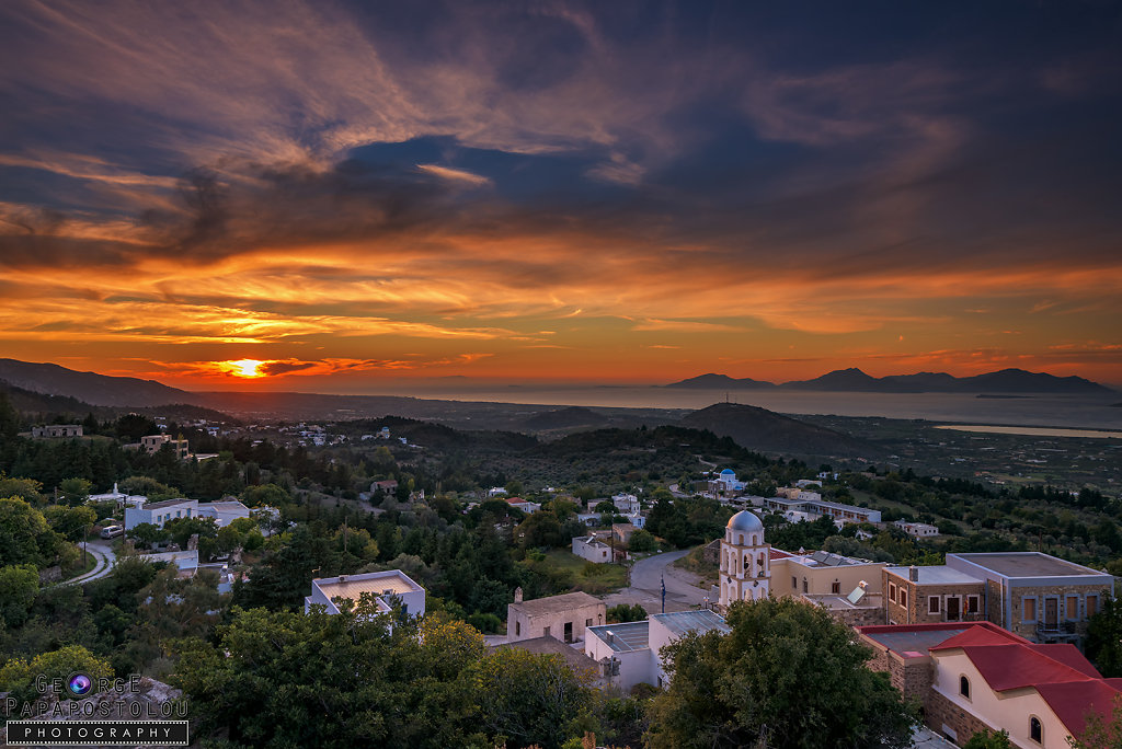 Asfendiou village